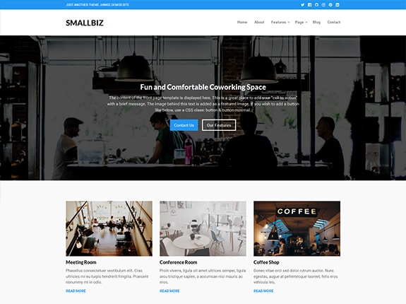 Tema WordPress Smallbiz