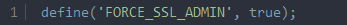 FORȚARE SSL ADMIN
