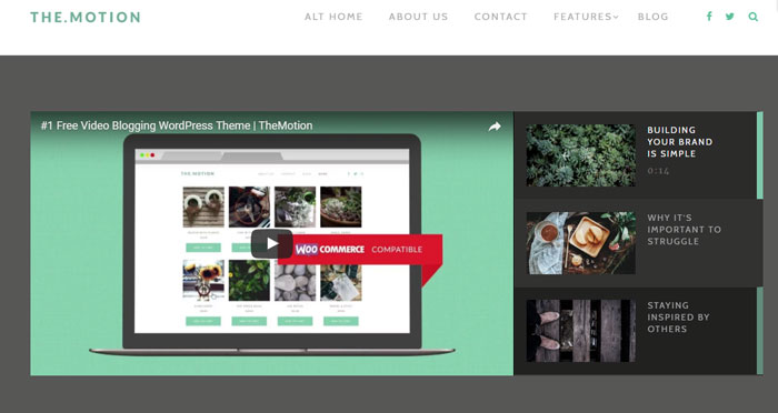 TheMotion Video WordPress Theme