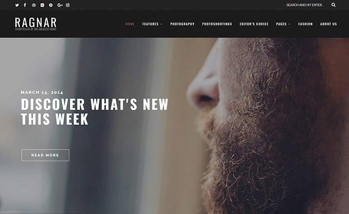 Men’s Fashion WordPress Theme