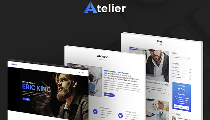 Design & Photography WordPress Theme