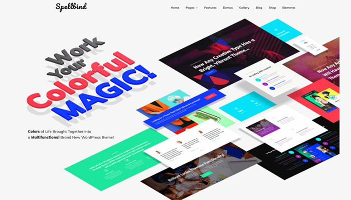 Design Landing Page WordPress Theme