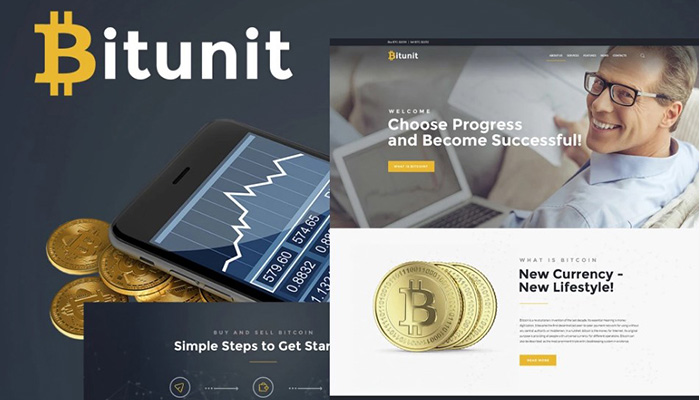 Cryptocurrency WordPress Theme