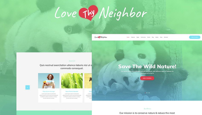 Charity WordPress Theme