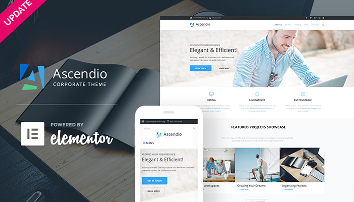 Corporate WordPress Theme