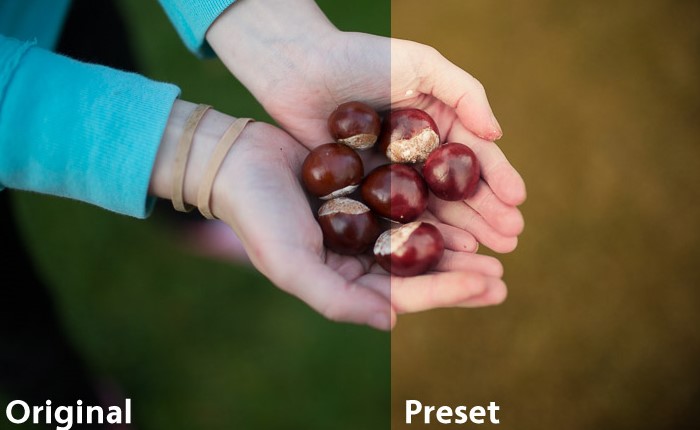Jesienne ustawienia Lightroom