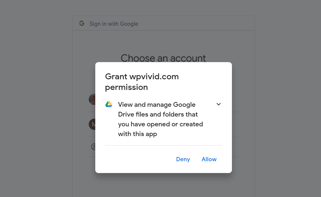 Autentificare Google