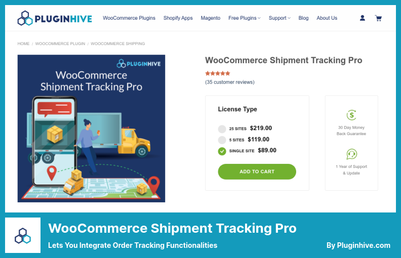 Plugin WooCommerce per il monitoraggio delle spedizioni: consente di integrare le funzionalità di monitoraggio degli ordini