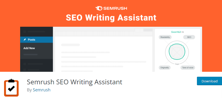 Asistent de scriere SEO Semrush