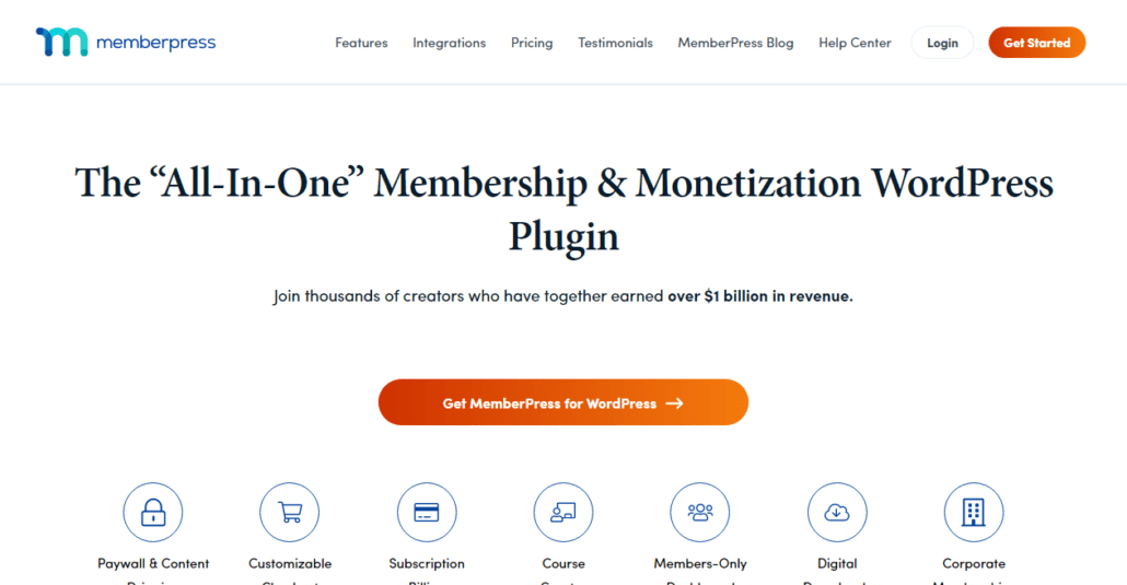 MemberPress - البرنامج المساعد لبدائل WooCommerce