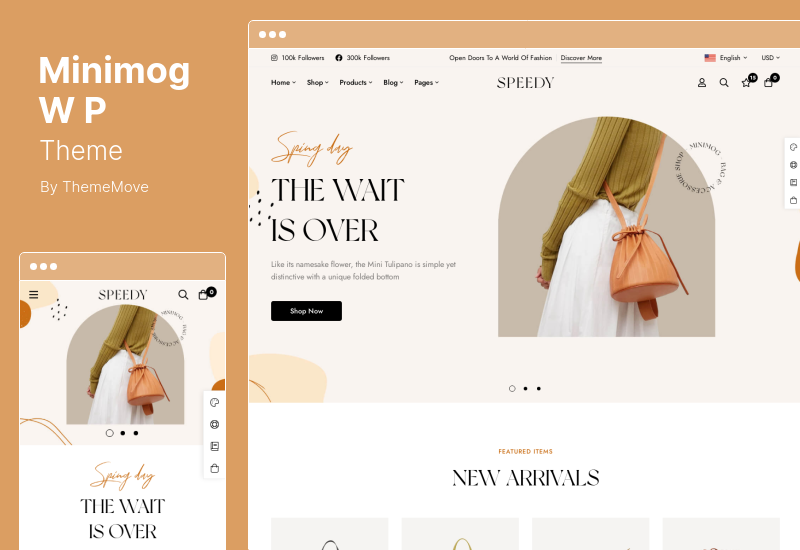 ธีม MinimogWP - ธีม WordPress อีคอมเมิร์ซที่มีการแปลงสูง
