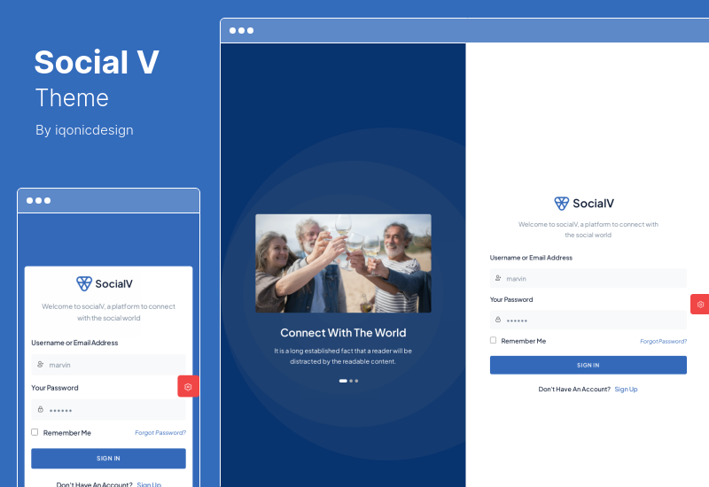 SocialV Theme - Sosyal Ağ ve Topluluk BuddyPress WordPress Teması