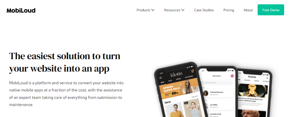 Mobiloud: convierte el sitio de wordpress en una aplicación móvil