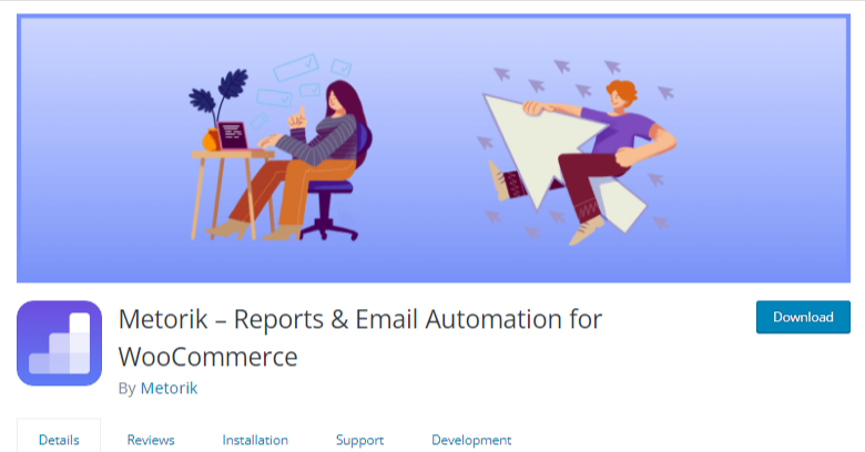 Plugin Pelaporan Metorik- Woocommerce