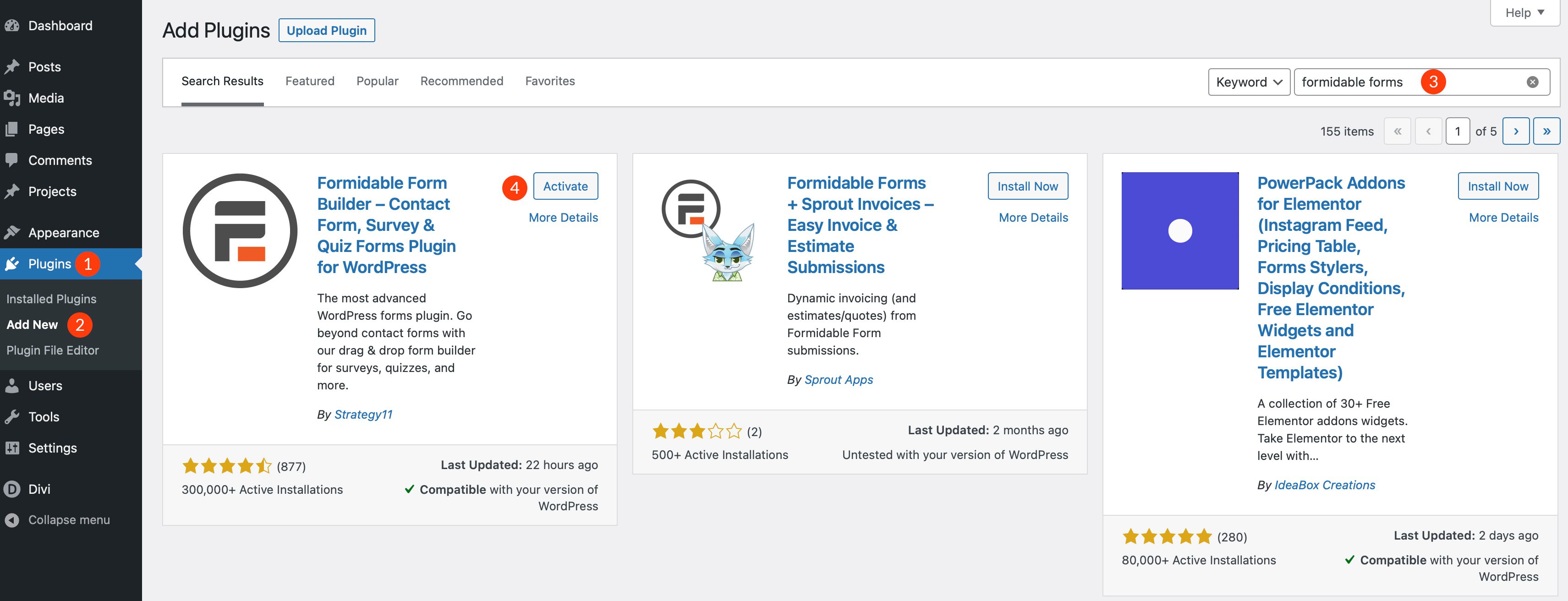 WordPress アンケート インストール プラグインを作成する