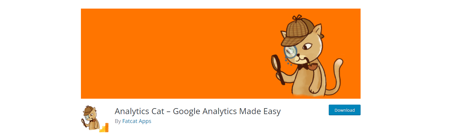 Analytics Cat - مكونات تحليلات جوجل ووردبريس