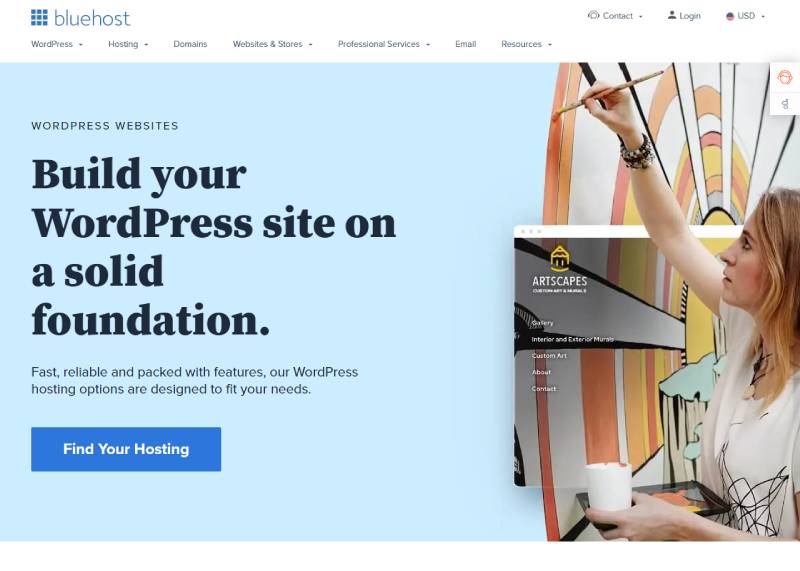 Bluehost รีวิว