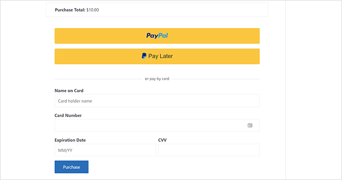 Easy Digital Downloads에서 PayPal Commerce 결제