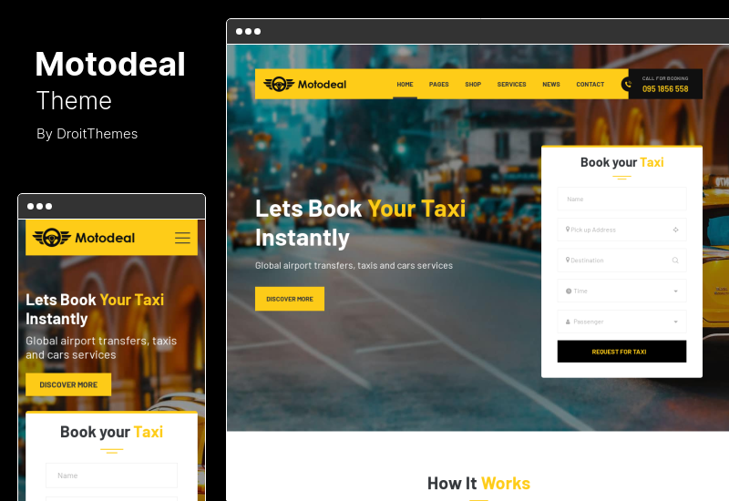 Motodeal Teması - Araba Satıcısı ve Sınıflandırılmış WordPress Teması