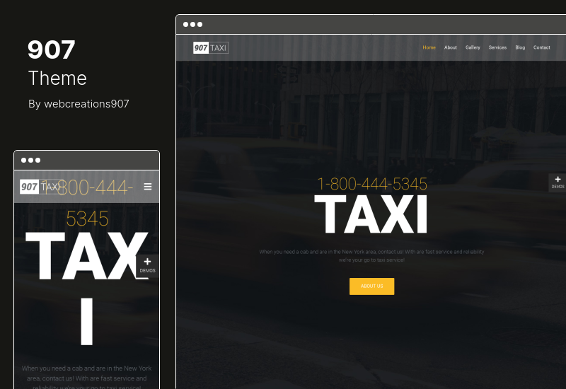 907 Teması - Duyarlı Çok Amaçlı WordPress Teması
