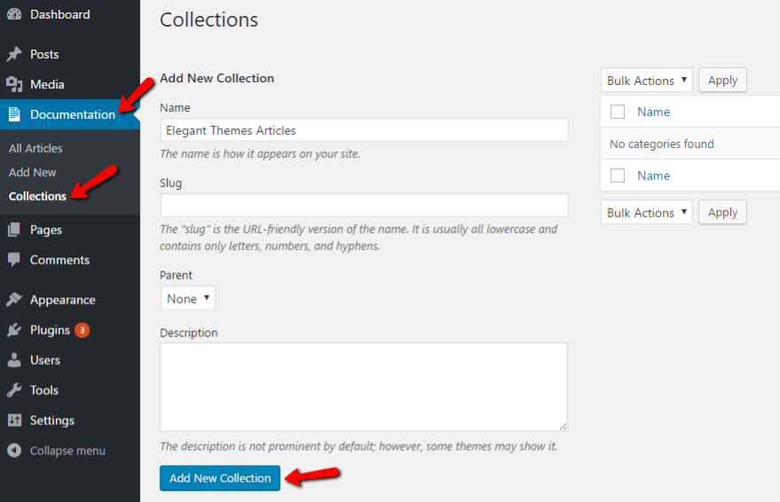 เพิ่มคอลเลกชั่นใหม่