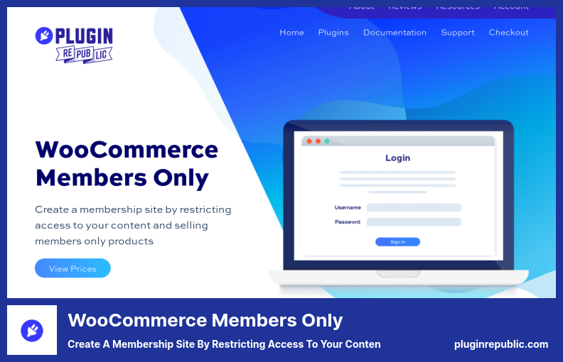 Plugin WooCommerce Members Only - Crie um site de associação restringindo o acesso ao seu conteúdo