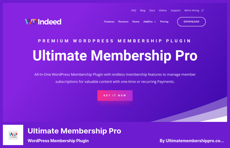 Plugin Ultimate Membership Pro - Plugin de Associação WordPress