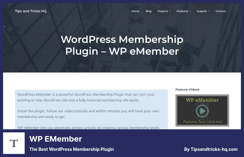 WP eMember Plugin - O melhor plugin de associação do WordPress