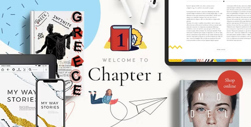 ChapterOne - tema WordPress toko buku