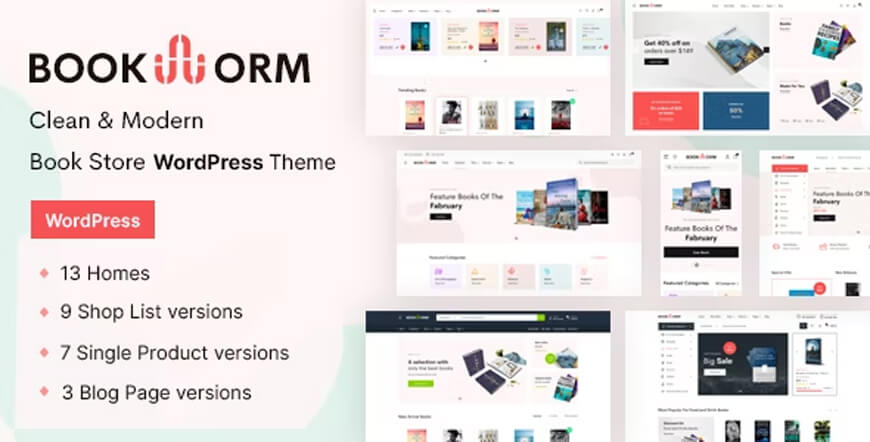 Kutu Buku - tema WordPress toko buku terbaik
