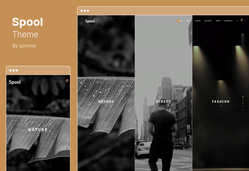 Spool Theme - สตูดิโอภาพยนตร์และผู้สร้างภาพยนตร์ WordPress Theme