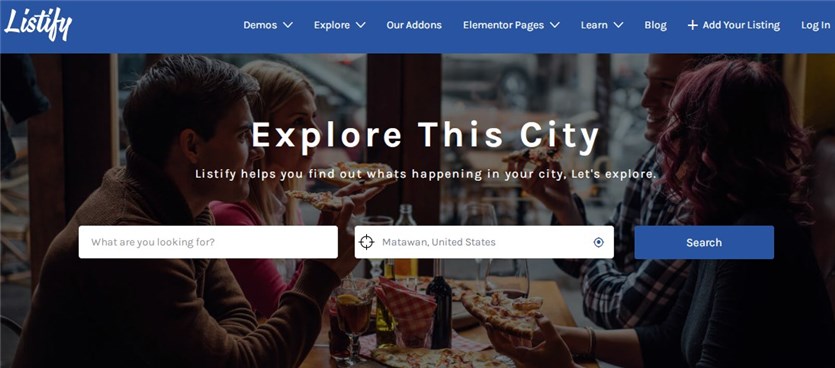 Listen Sie das WordPress-Listing-Thema auf