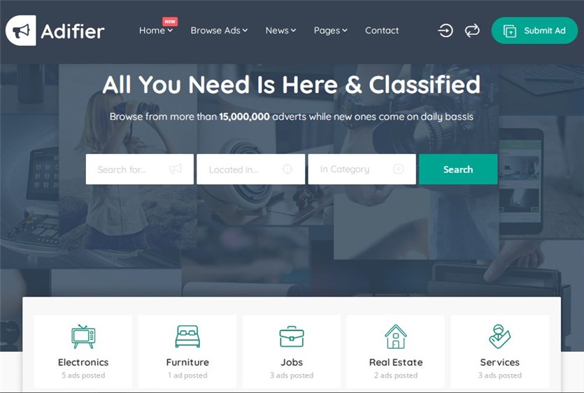 WordPress-Theme für Adifier-Kleinanzeigen