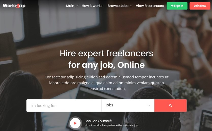 beste Themenverzeichnis WordPress Workreap