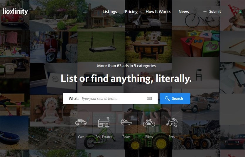 Lisfinity Best Listing Verzeichnisthemen WordPress
