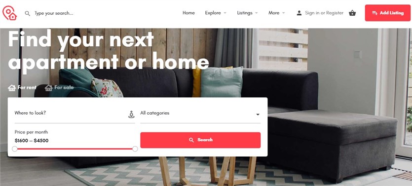 MyListing-Verzeichnis und Listing-Design