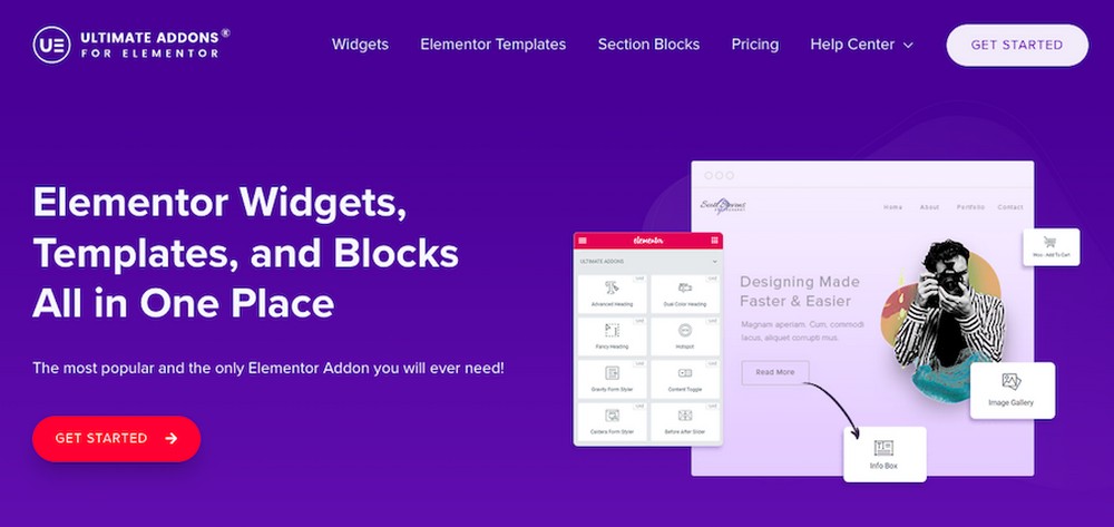 So erstellen Sie ein Popup mit Elementor, Ultimate Addons for Elementor