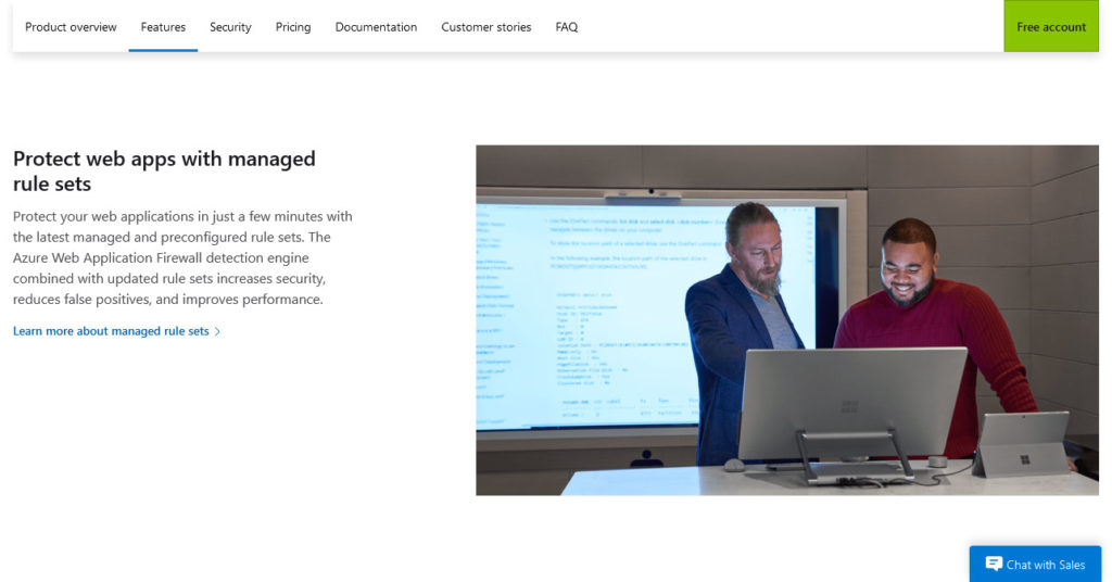 firewall aplikasi web biru