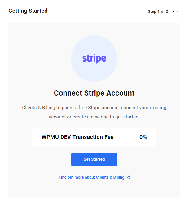 ดูที่หน้าจอการเชื่อมต่อ Stripe