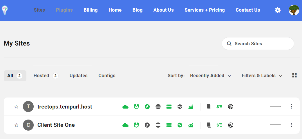 พอร์ทัลลูกค้า - Dashboard