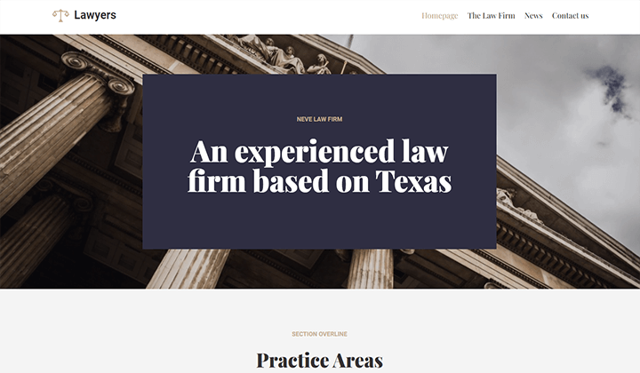 10+ من أفضل ثيمات WordPress لشركات المحاماة والمحامين في عام 2022 7 neve law image 15