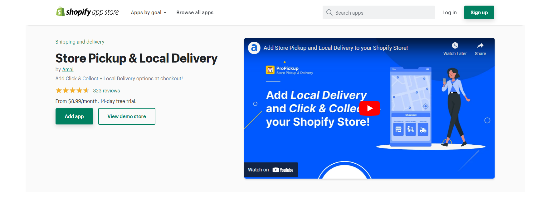 Penjemputan & Pengiriman Toko - aplikasi tanggal pengiriman shopify