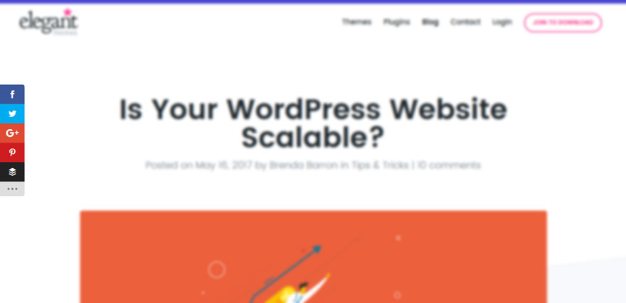 君主社交分享按钮示例