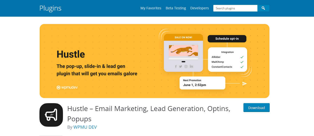 Hustle - pluginuri pop-up WordPress
