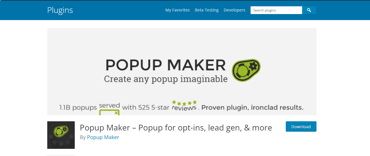 Popup Maker - pluginuri pop-up WordPress
