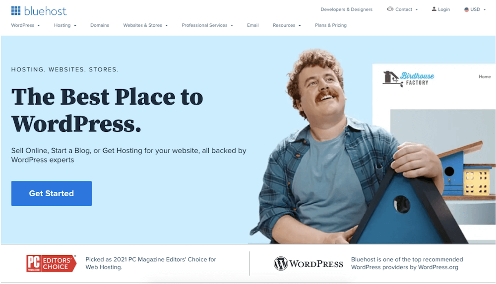 Hosting WordPress Bluehost