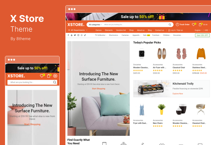 XStore テーマ - 多目的 WooCommerce テーマ