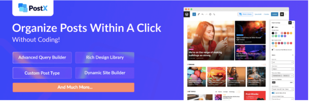 14 บล็อกปลั๊กอินที่มีประโยชน์ที่สุดสำหรับ WordPress ในปี 2022 13 ultimate postx