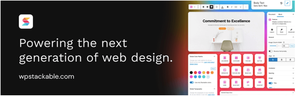 14 ปลั๊กอินบล็อกที่มีประโยชน์ที่สุดสำหรับ WordPress ในปี 2022 4 stackable blocks 31