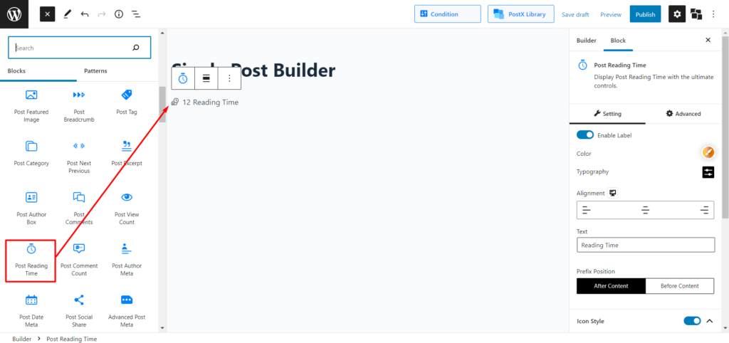 Como exibir o tempo estimado de leitura em blogs do WordPress 2 Estimated Reading Time